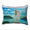Betsy Drake Mia On The Rocks Extra Large 20 X 24 Indoor / Outdoor Pillow